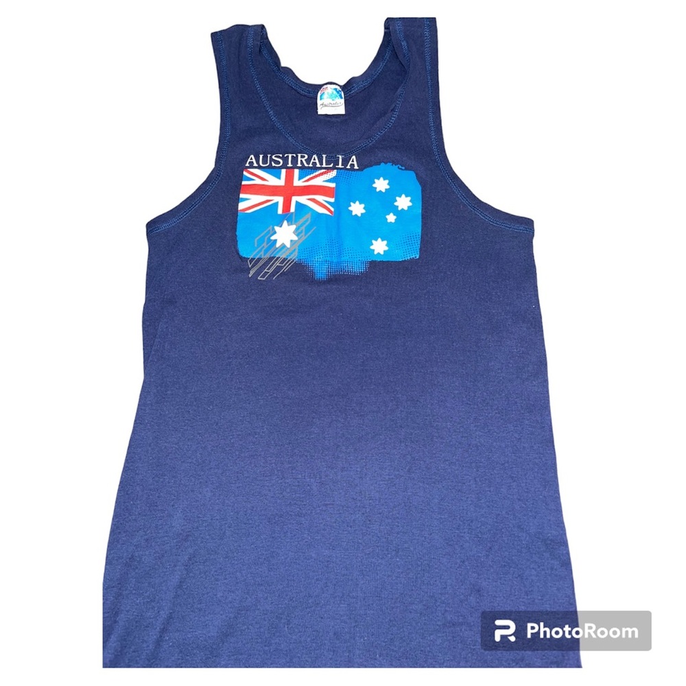 Australia Tank Top Navy Size Small like new